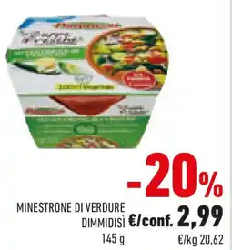 Conad Minestrone di verdure DIMMIDISI offerta