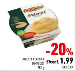 Conad Polenta classica DIMMIDISÌ offerta