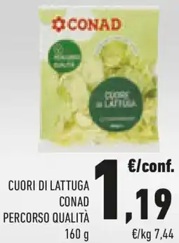 Conad Cuori di lattuga CONAD percorso qualità offerta