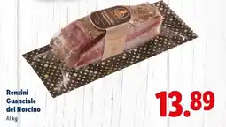 Lidl Renzini Guanciale del Norcino offerta