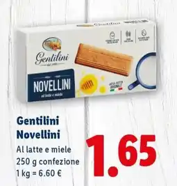 Lidl Gentilini Novellini offerta