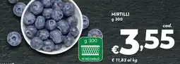 Bennet Mirtilli offerta