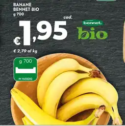 Bennet Banane BENNET BIO offerta