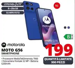 Comet motorola MOTO G56 SMARTPHONE offerta