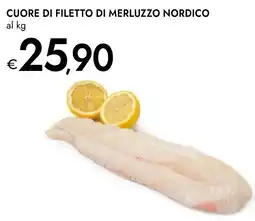 Bennet Cuore di filetto di merluzzo nordico al kg offerta