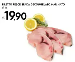Bennet Filetto pesce spada decongelato marinato al kg offerta