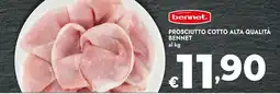 Bennet Prosciutto cotto alta qualità BENNET offerta