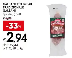 Bennet Galbanetto break tradizionale GALBANI offerta