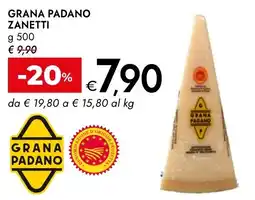 Bennet Grana padano ZANETTI offerta