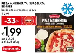 Bennet Pizza margherita surgelata BENNET offerta