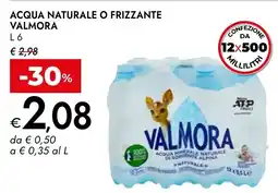Bennet Acqua naturale o frizzante VALMORA offerta