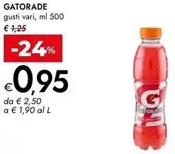 Bennet GATORADE gusti vari offerta