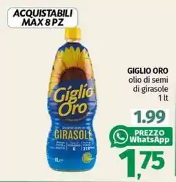 Pam GIGLIO ORO olio di semi di girasole offerta