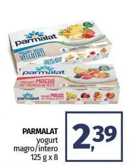 Pam PARMALAT yogurt magro/intero offerta