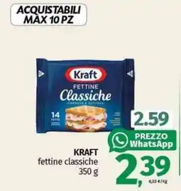 Pam KRAFT fettine classiche offerta