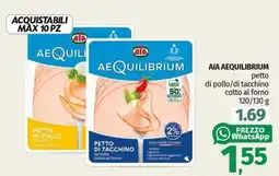 Pam AIA Aequilibrium petto di pollo/di tacchino cotto al forno offerta