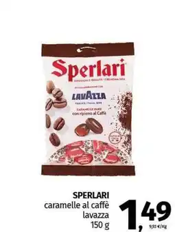 Pam SPERLARI caramelle al caffè lavazza offerta