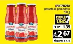 Pam SANTAROSA passata di pomodoro offerta