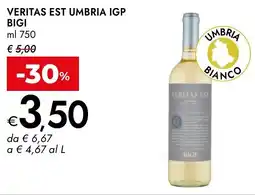 Bennet Veritas est umbria IGP BIGI offerta