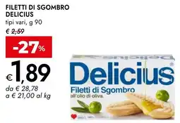 Bennet Filetti di sgombro DELICIUS offerta