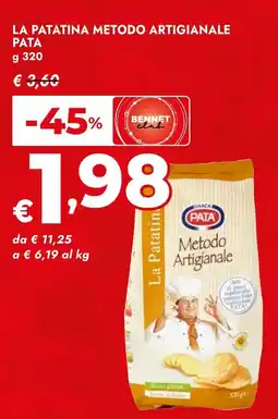 Bennet La patatina metodo artigianale PATA offerta