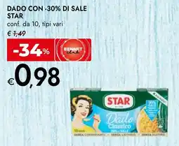 Bennet Dado con -30% di sale STAR offerta