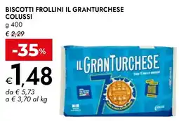 Bennet Biscotti frollini il granturchese COLUSSI offerta