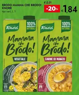 Bennet Brodo mamma che brodo!KNORR offerta