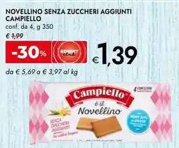 Bennet Novellino senza zuccheri aggiunti CAMPIELLO offerta