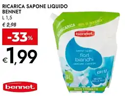 Bennet Ricarica sapone liquido BENNET offerta