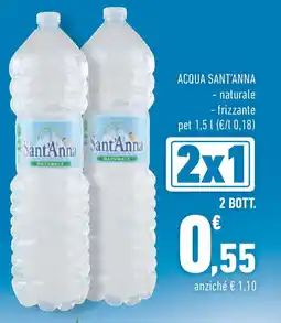 Conad Superstore ACQUA SANT'ANNA - naturale - frizzante pet offerta