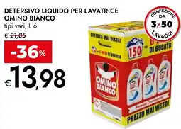 Bennet Detersivo liq OMINO BIANCO offerta
