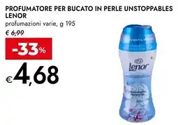 Bennet Profumatore per bucato in perle unstoppables LENOR offerta