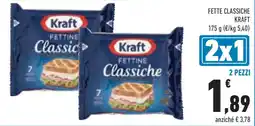Conad Superstore Fette classiche KRAFT offerta