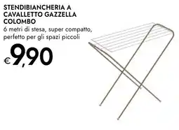 Bennet Stendibiancheria a cavalletto gazzella colombo offerta
