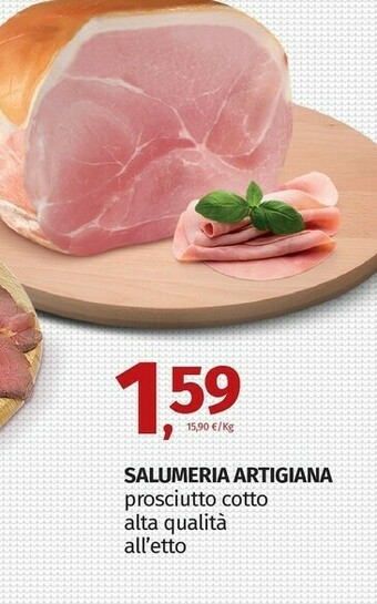 Pam Salumeria artigiana prosciutto cotto alta qualità offerta
