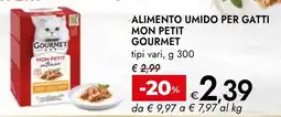 Bennet Alimento umido per gatti mon petit GOURMET offerta