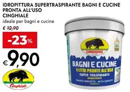 Bennet Idropittura supertraspirante bagni e cucine pronta all'uso CINGHIALE offerta