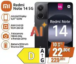 Extracoop Redmi Note 14 5G offerta