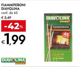 Bennet Fiammiferoni DIAVOLINA offerta