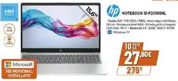 Extracoop hp NOTEBOOK 15-FD0105NL offerta