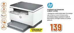 Extracoop hp STAMPANTE MULTIFUNZIONE LASERJET 6GW99F offerta