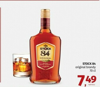 Stock 84 original brandy