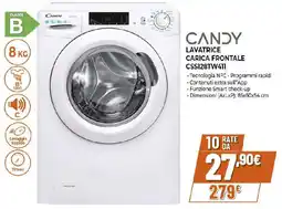 Ipercoop CANDY LAVATRICE CARICA FRONTALE CSS128TW411 offerta