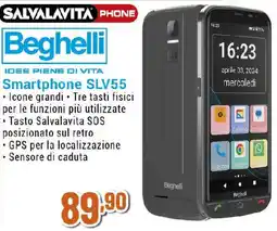 Ipercoop Beghelli Smartphone SLV55 offerta
