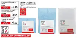 Bennet Linea accessori letto spugna elasticizzata CASA offerta