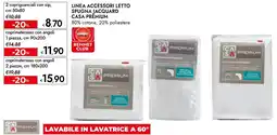 Bennet Linea accessori letto spugna jacquard CASA PREMIUM offerta