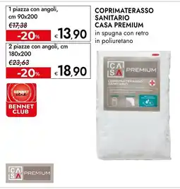 Bennet Coprimaterasso sanitario CASA PREMIUM offerta