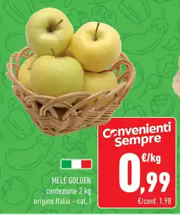 Conad Superstore Mele golden offerta