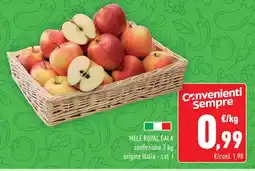Conad Superstore Mele royal gala offerta